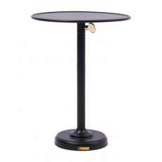 Venice Adjustable Sofa Table black L