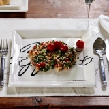 Buon Appetito Square Plate 26 x 26