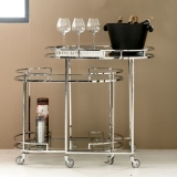 Crosby Street Bar Cart S/2